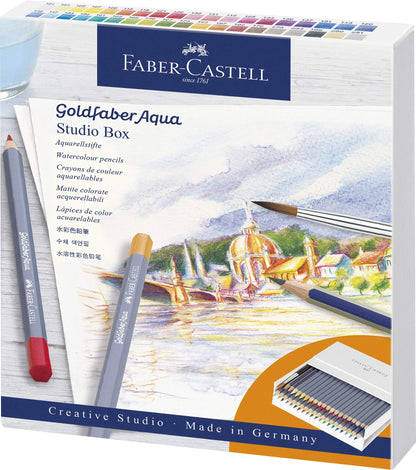 Faber-Castell Goldfaber Aqua Watercolor Pencil Set with Multiple Options