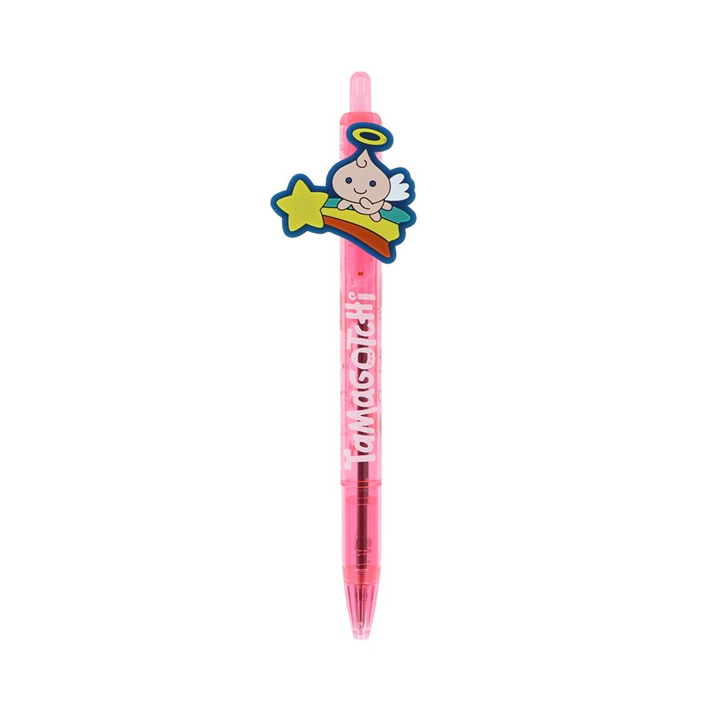 Sun-Star Stationery Tamagotchi Ballpoint Pen with Rubber Mascot