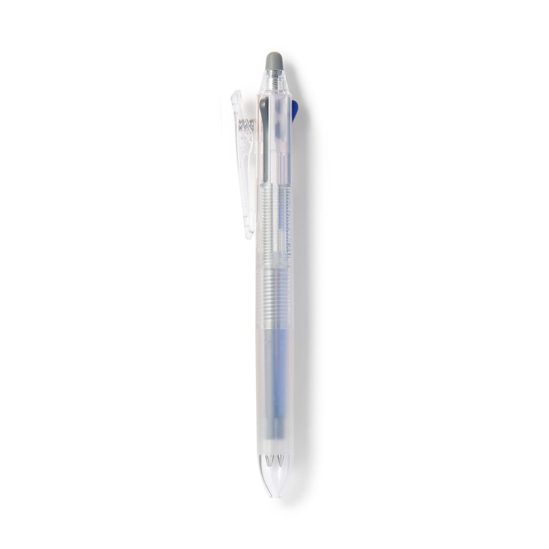 Mujirushiryouhin 3-Color Erasable Ballpoint Pen Knock Type