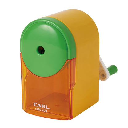 CARL Manual Pencil Sharpener with Jam Removal Function