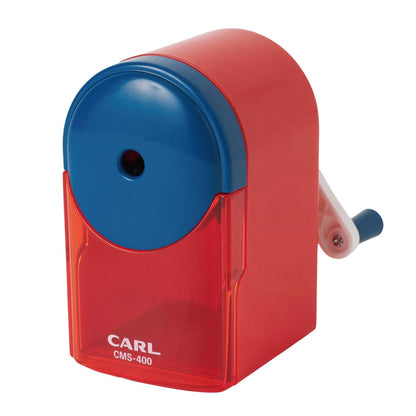 CARL Manual Pencil Sharpener with Jam Removal Function
