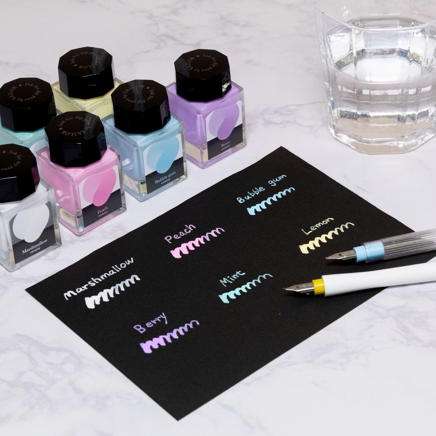 Sailor Fountain Pen Dipton Creamy Ink 15ml - Multiple Flavors