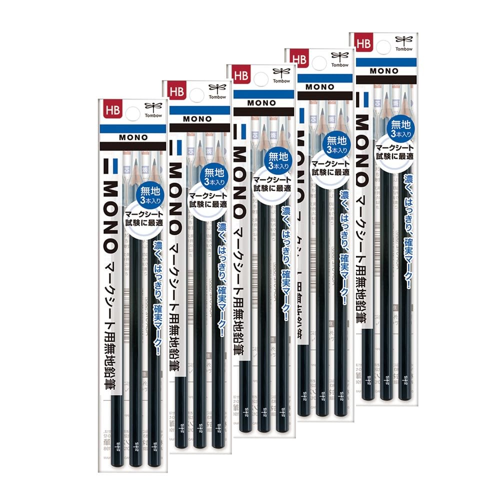 Tombow MONO Mark Sheet Pencils 3-Pack & 12-Pack with Caps