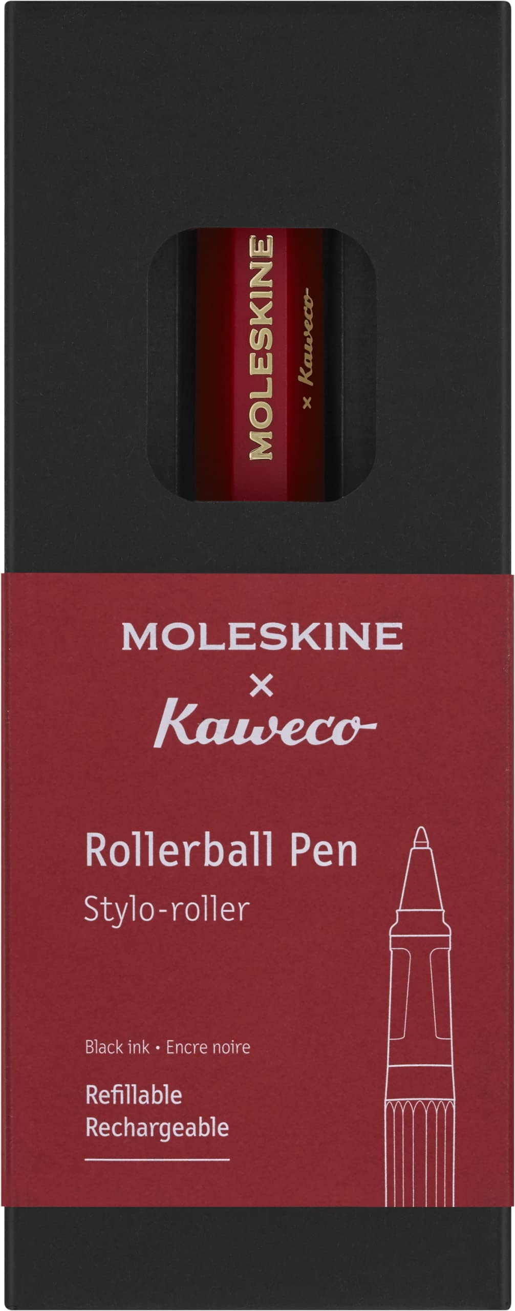 Moleskine Ballpoint Pen &amp; Fountain Pen with Smooth Writing Options