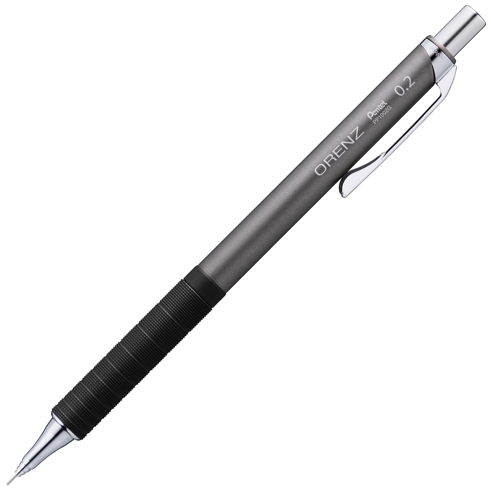Pentel ORENZ Metal Grip Mechanical Pencil 0.2mm
