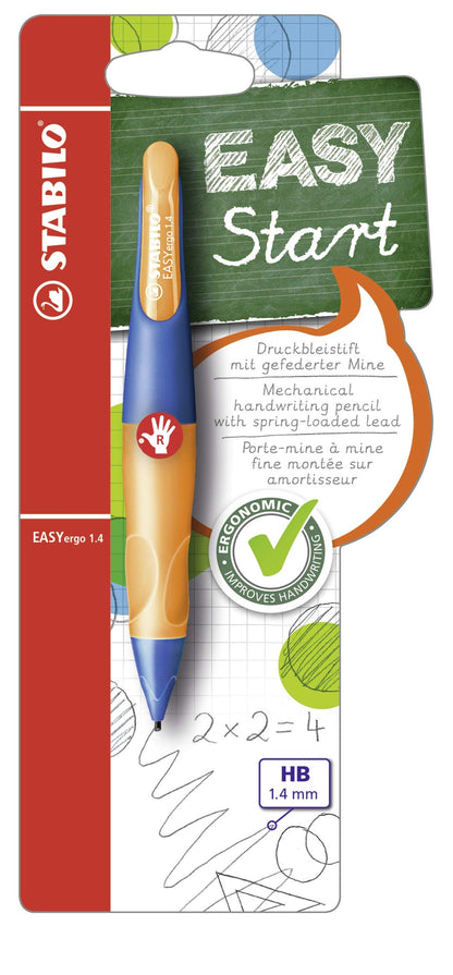 STABILO Easy Ergo 1.4mm Mechanical Pencil for Right-Handed Users