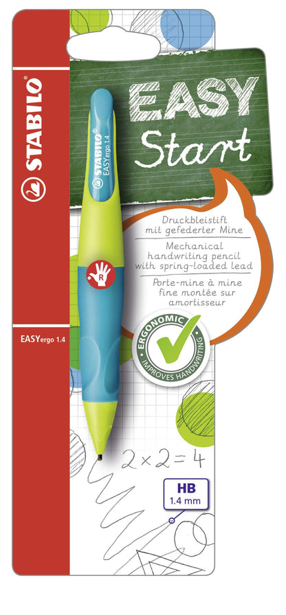 STABILO Easy Ergo 1.4mm Mechanical Pencil for Right-Handed Users