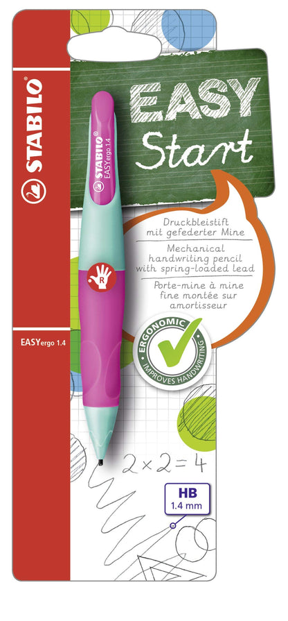 STABILO Easy Ergo 1.4mm Mechanical Pencil for Right-Handed Users
