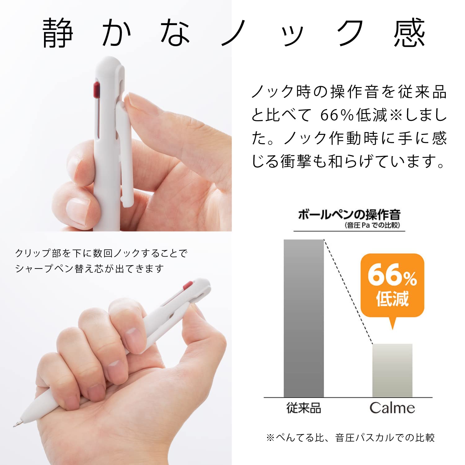Pentel Multi-Function Ballpoint Pen Calme 0.5mm &amp; 0.7mm with Ink Options