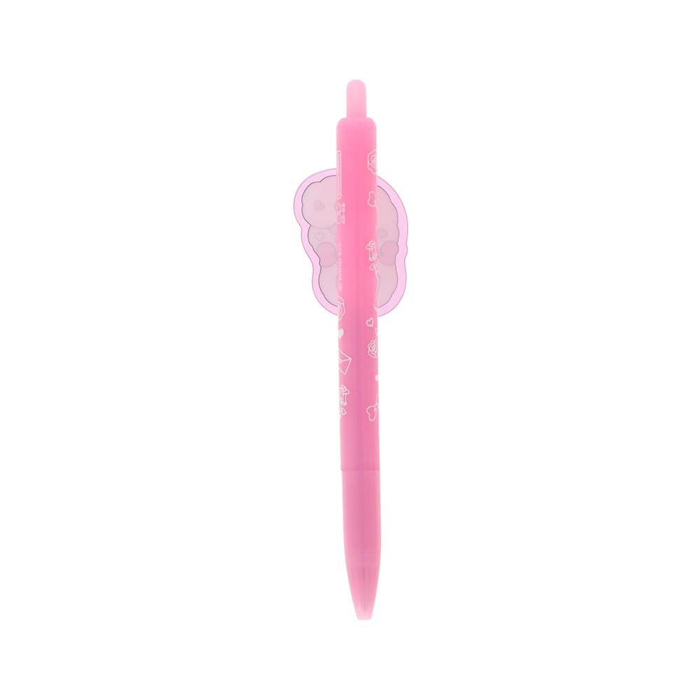 Sun-Star Stationery Estabunny Ballpoint Pen with Plate and Ribbon Feature