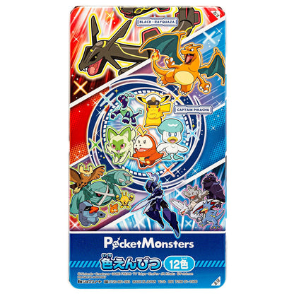Showa Note Pocket Monster &amp; Pokemon Colored Pencils Set of 12