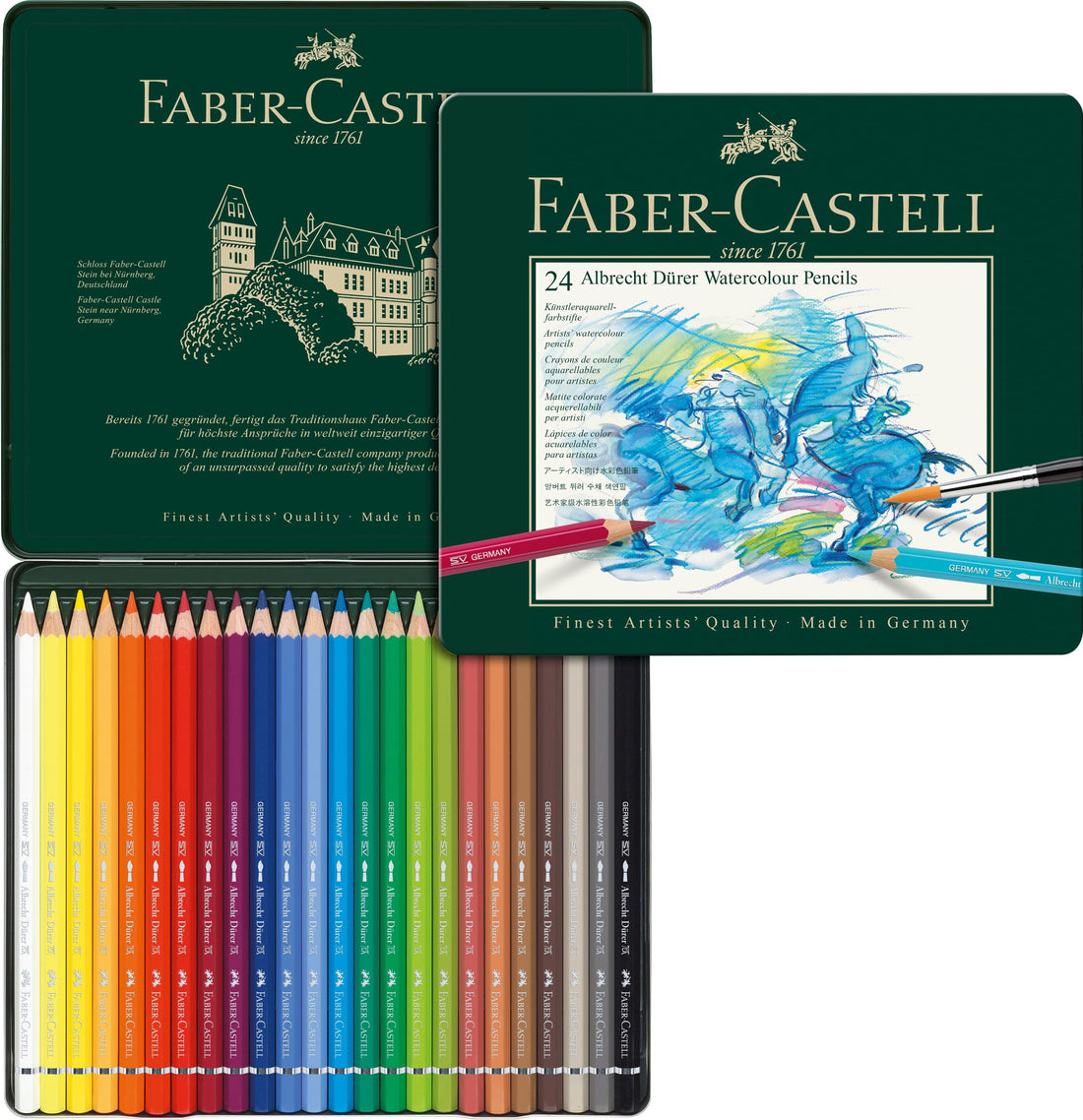 Faber-Castell Albrecht Durer Watercolor Pencils Set with Options