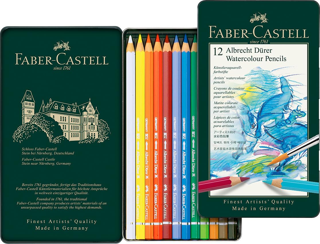 Faber-Castell Albrecht Durer Watercolor Pencils Set with Options