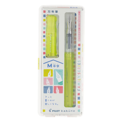 PILOT Kakuno Fountain Pen Medium &amp; Fine Nib for Everyday Writing