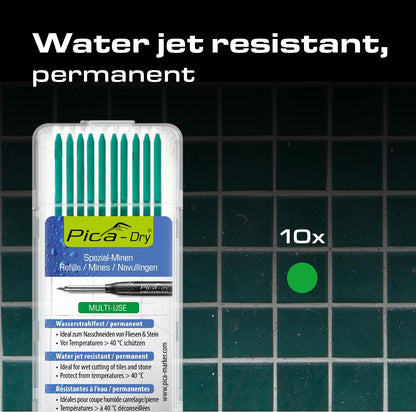 Pica Water-Resistant Ink Cartridges &amp; Mechanical Pencil Leads 10-Pack