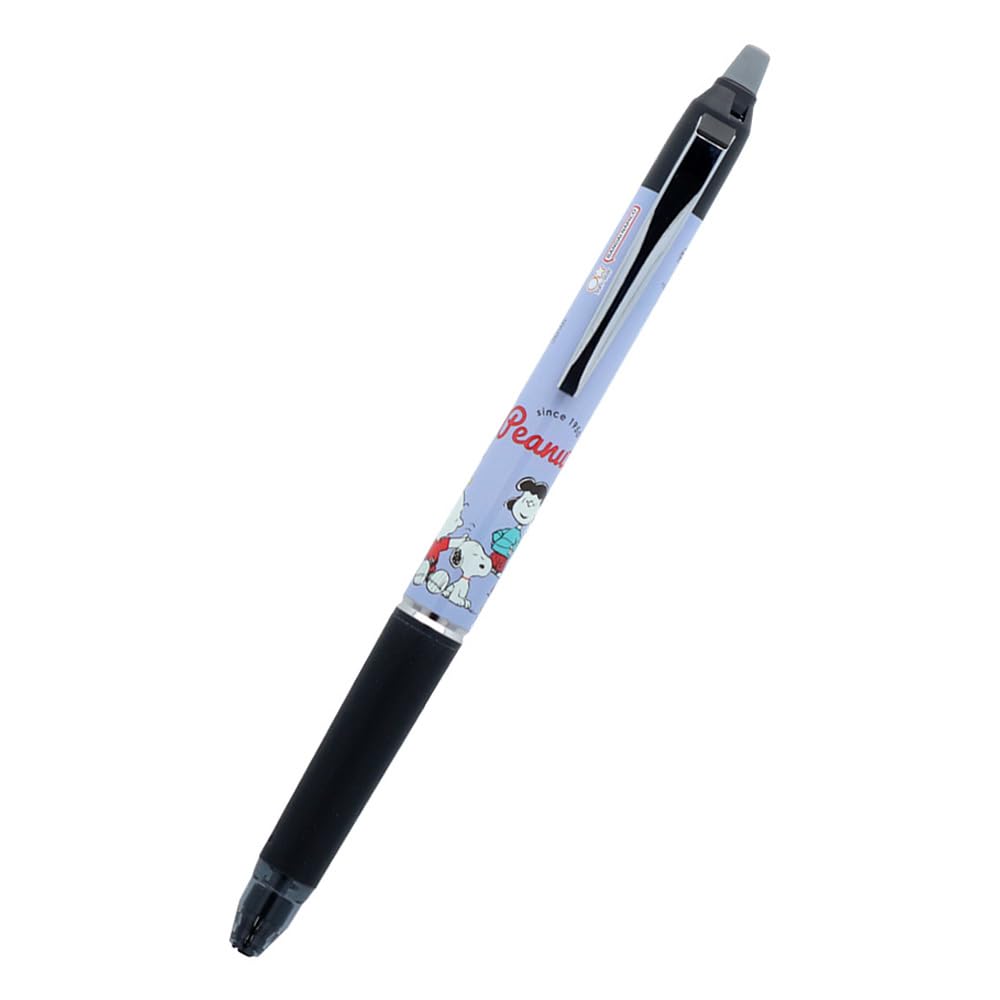 Sun-Star Stationery Snoopy Friction Knock Ballpoint Pen &amp; A Style