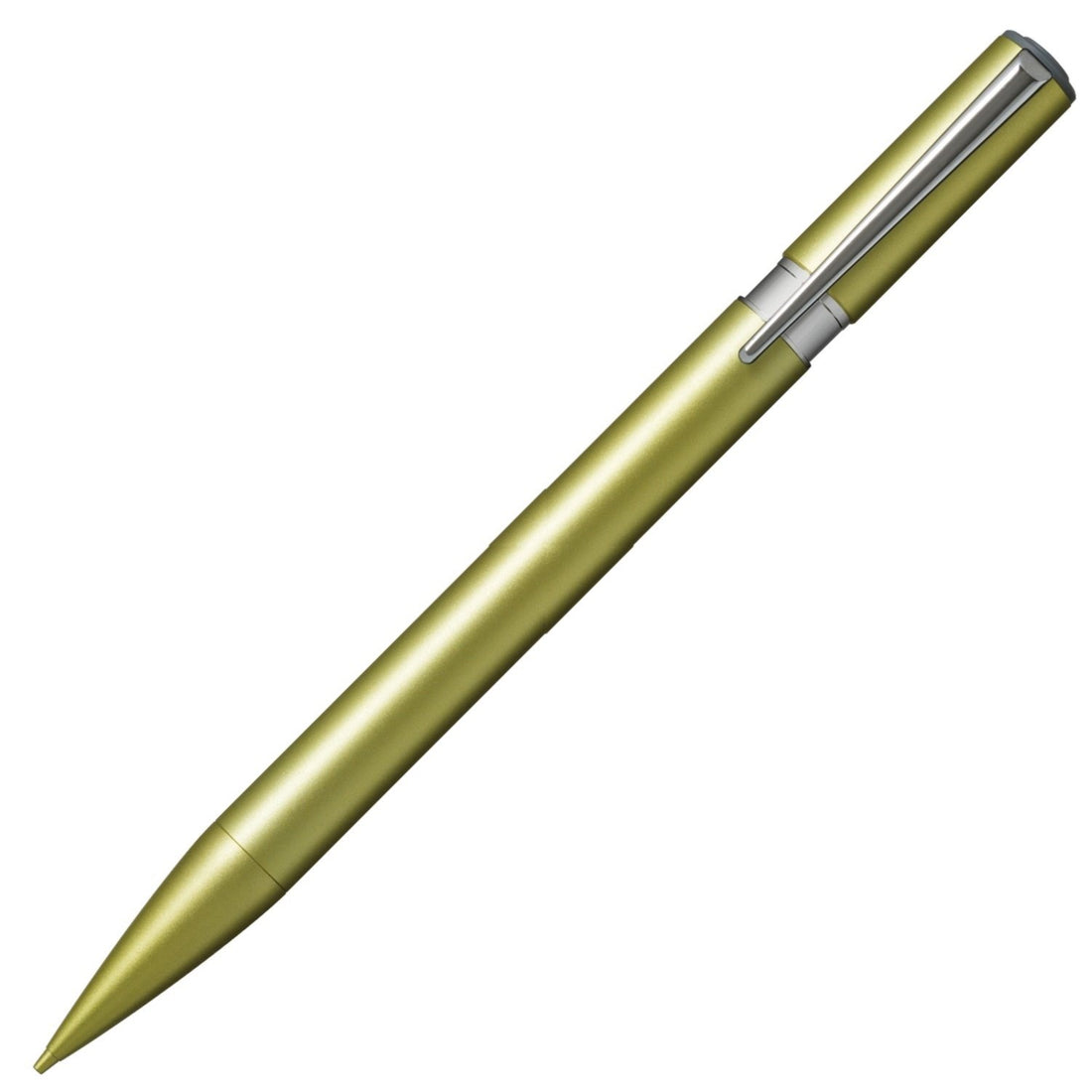 Tombow Mechanical Pencil 0.5mm Brass Finish in Light Green &amp; White