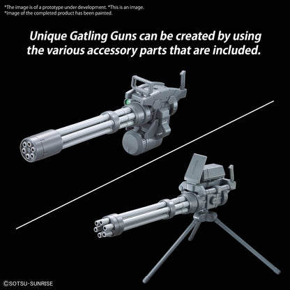 BANDAI SPIRITS Gunpla Option Parts Set 08 &amp; 09 with Color Separation and Giant Gatling
