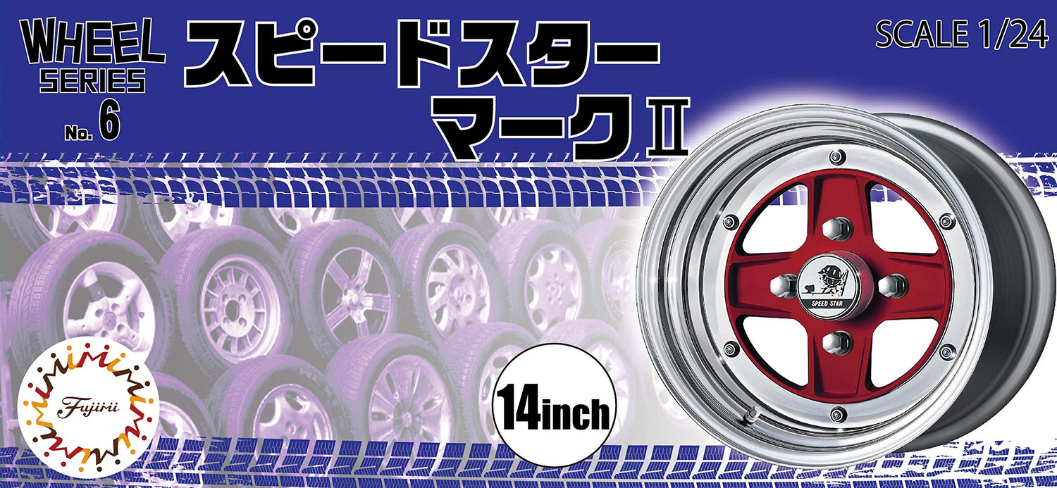 FUJIMI 1/24 Scale Racing Wheel Model Parts Collection