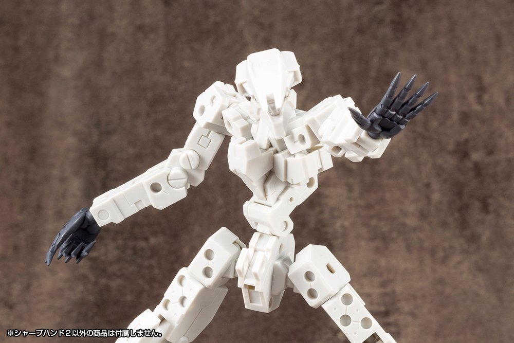 KOTOBUKIYA M.S.G Hand Unit Sharp &amp; Wild Hand 2 25mm Modeling Support