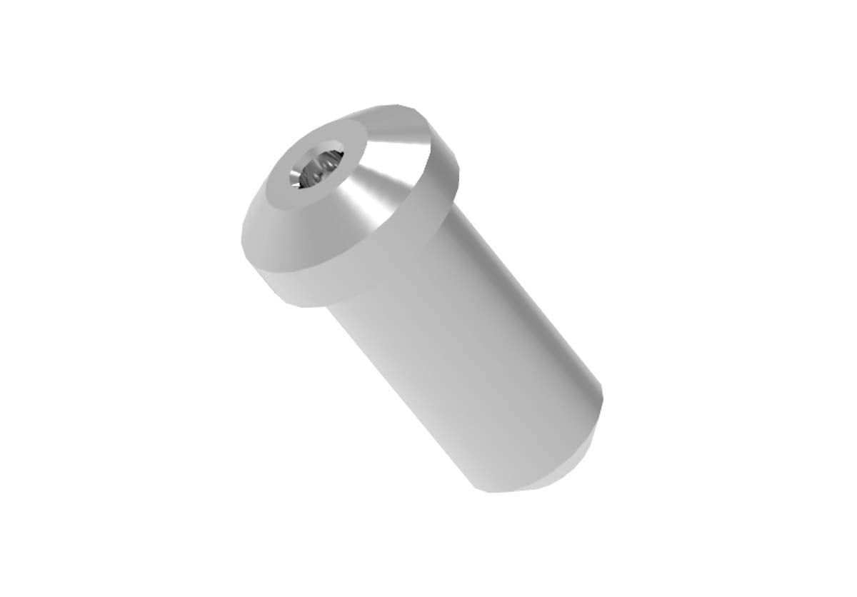 HiQparts BL Rivets 1.30mm &amp; 0.65mm Silver 50 Pieces for Model Kits
