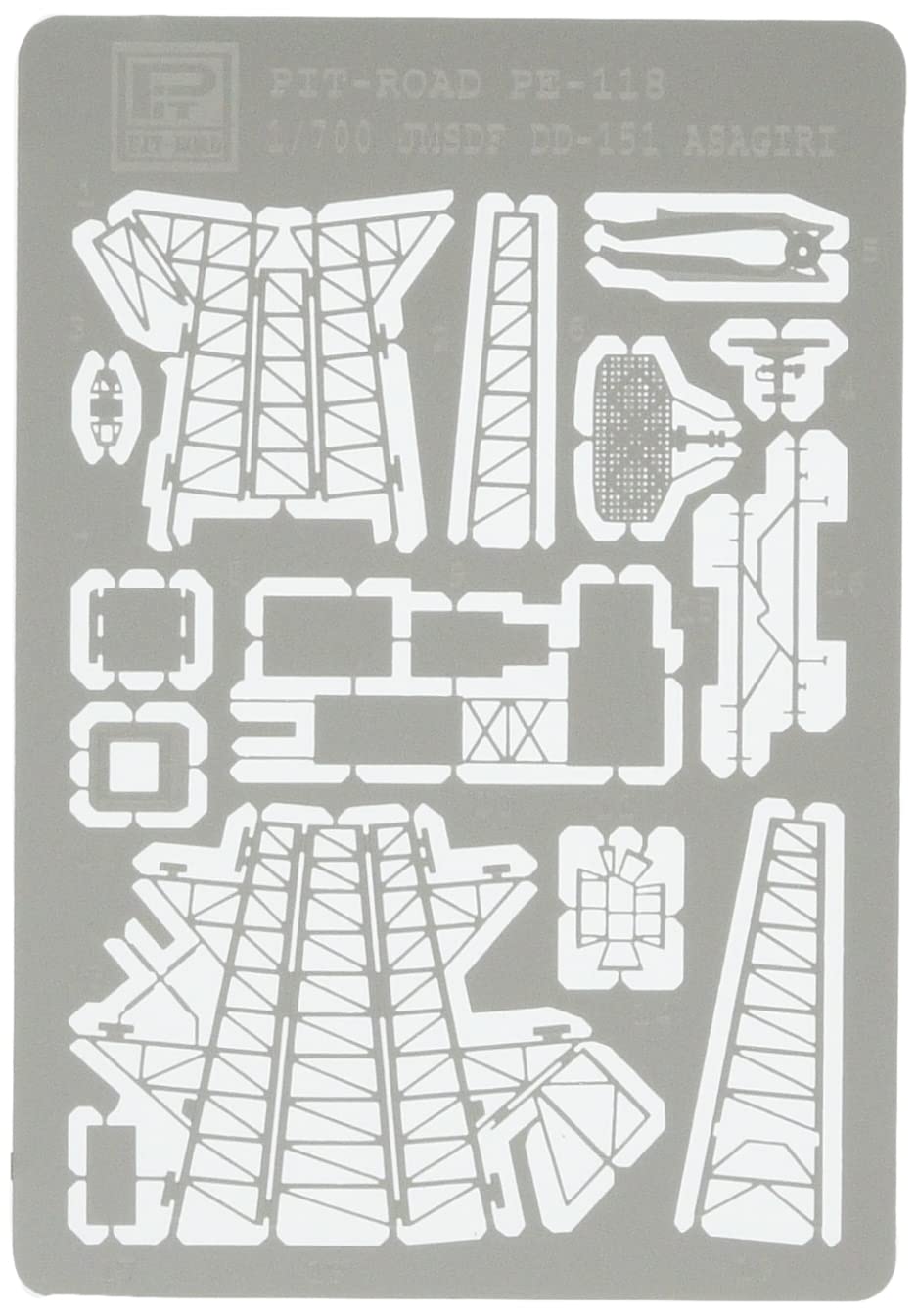 PIT-ROAD 1/700 Japan Self-Defense Force Ship Etching Parts