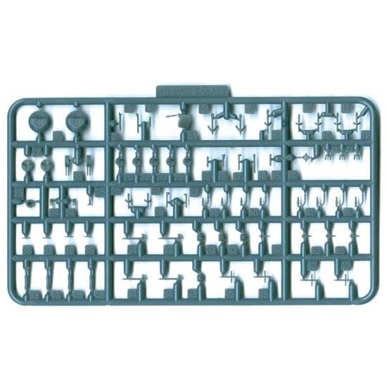 FUJIMI Model 1/700 Upgrade Series Naval Armament Parts Set &amp; Wooden Deck Seal