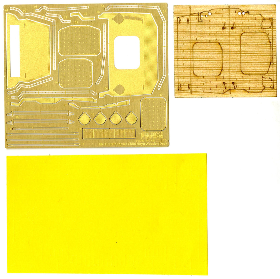 FUJIMI Chibi Maru Upgrade Parts Authentic Wood Deck Seal