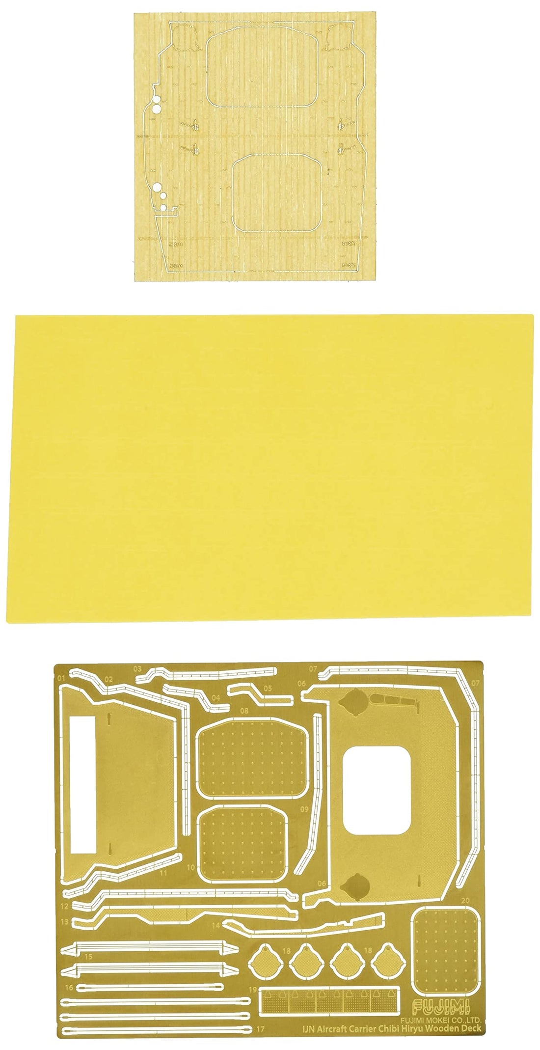 FUJIMI Chibi Maru Upgrade Parts Authentic Wood Deck Seal