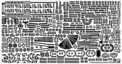 PIT-ROAD 1/700 Upgrade Parts for JMSDF Izumo Class &amp; Yamato Battleship